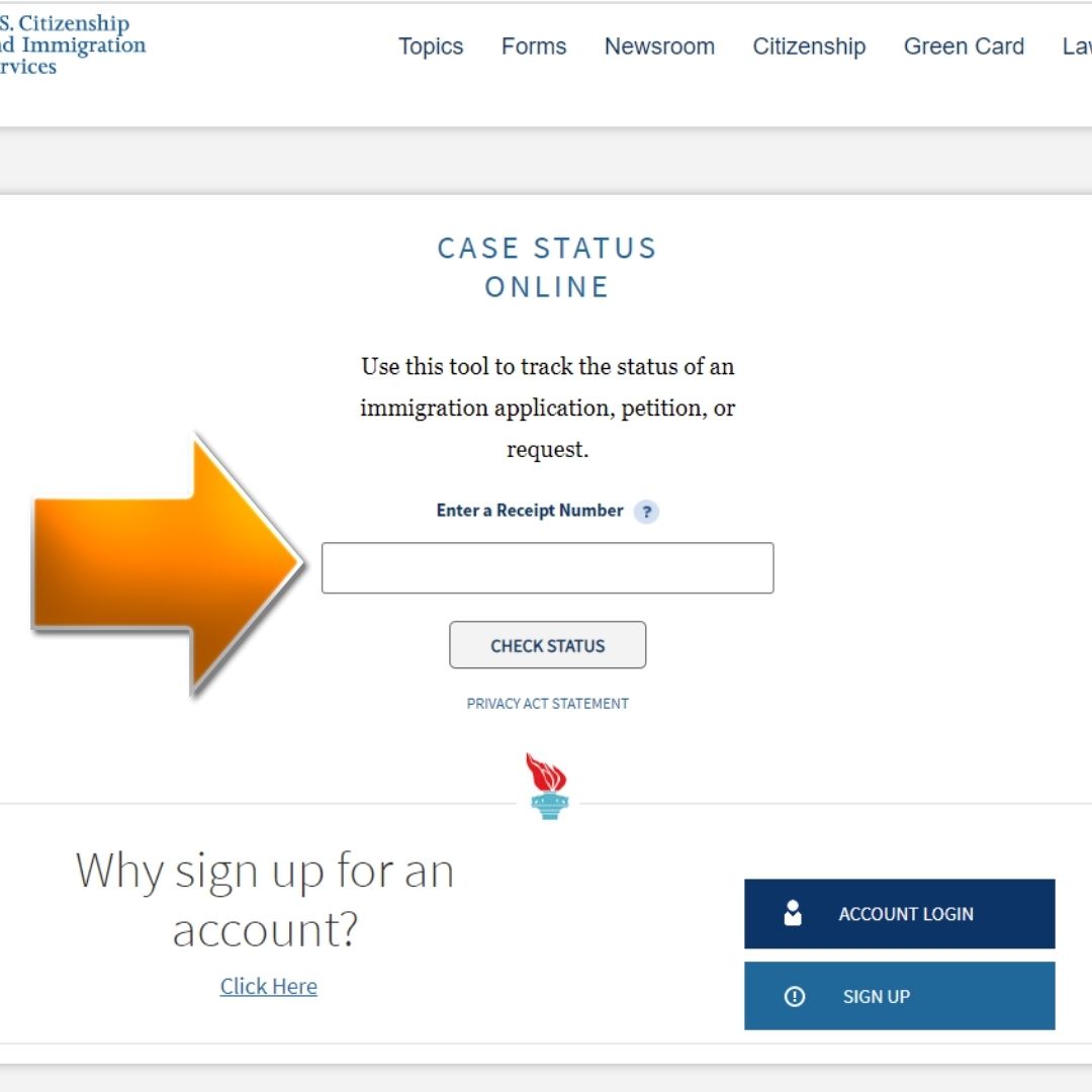 HOW TO CHECK IMMIGRATION CASE STATUS ONLINE - Szew Law Group